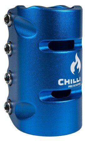 CHILLI PRO CLAMP C-SERIE, SCS, 4 Bolts (4 Schrauben) - BLUE
