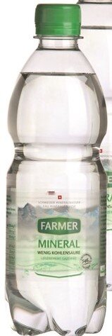15 - GETRÄNK Farmer Mineralwasser, MIT Kohlensäure, 5dl PET-Flasche